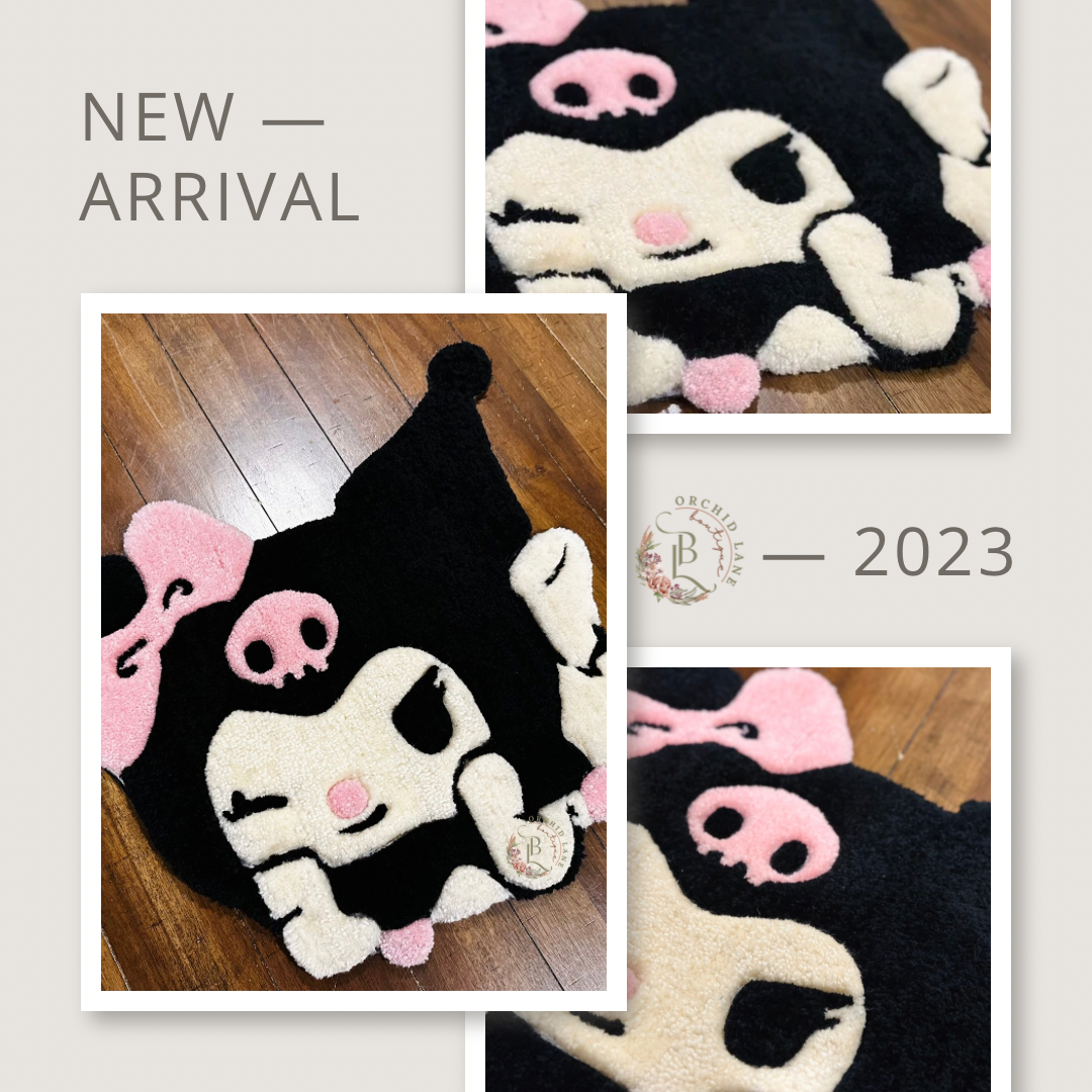 Pink Kuromi Tufted Rugs