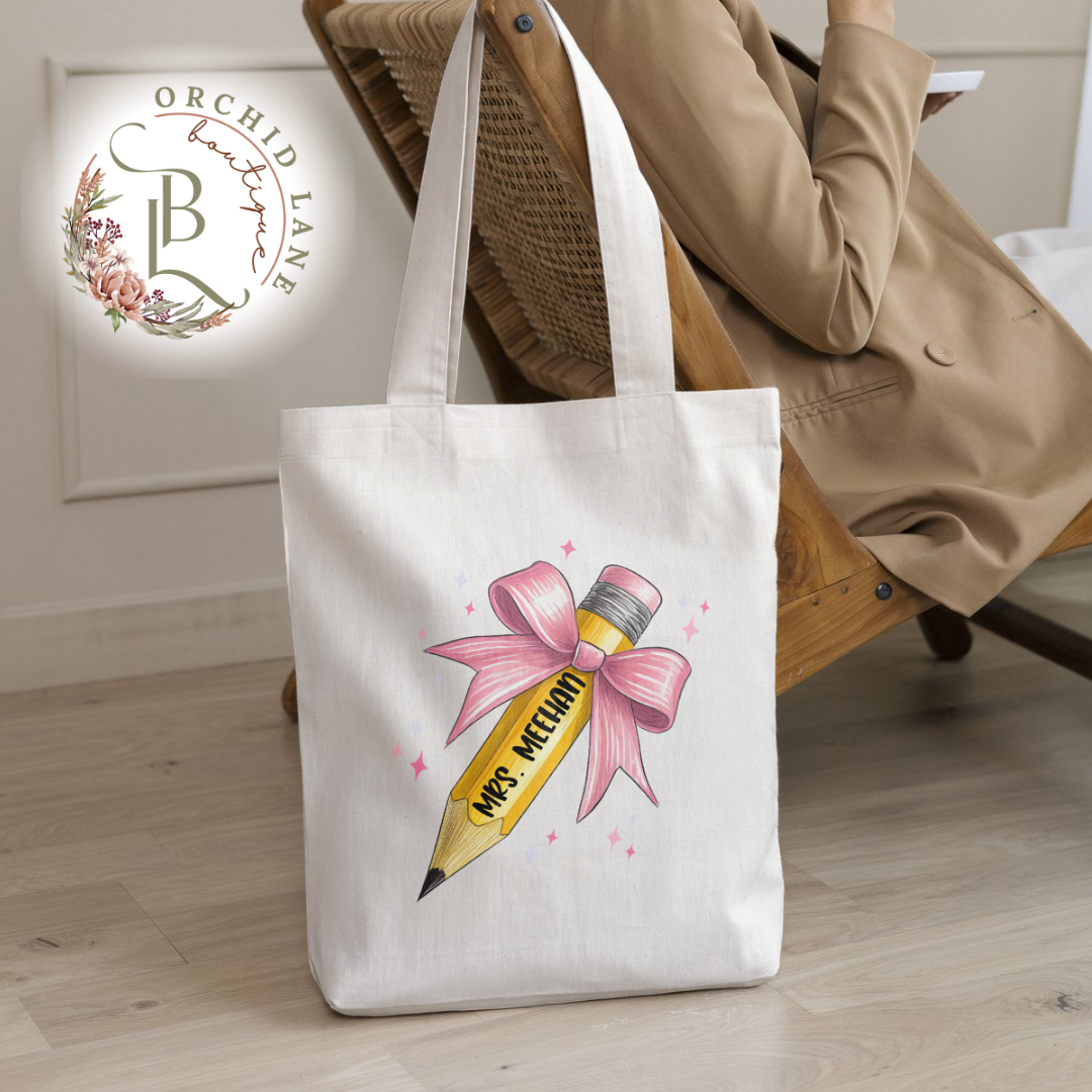 🎀 Stylish Teacher Totes ✏️