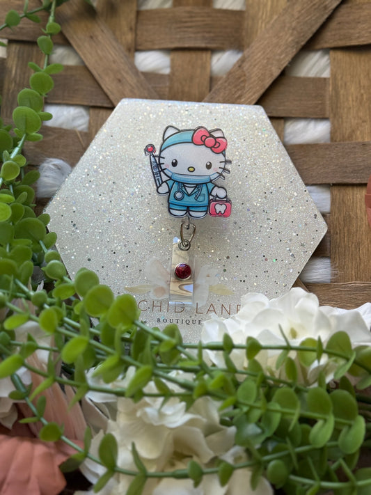 HK  Dentist Badge Reel